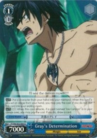 Image of Gray's Determination (FT/EN-S02-083 U) [Fairy Tail ver.E]