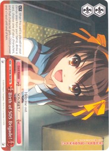 Image of Birth of SOS Brigade! (SY/W08-TE09 TD) [The Melancholy of Haruhi Suzumiya]