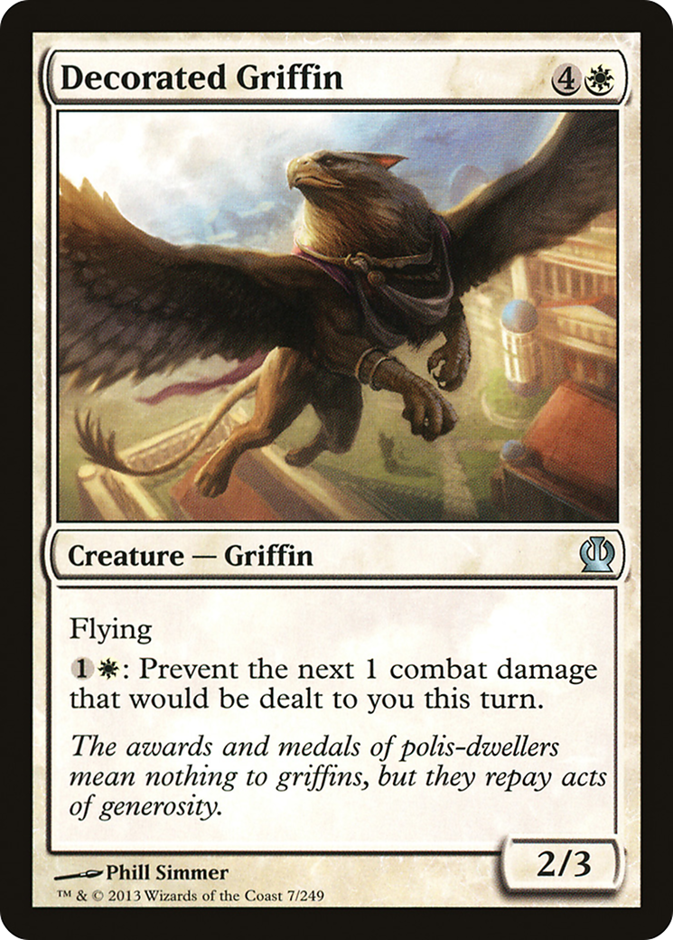 Image of Decorated Griffin [Theros]