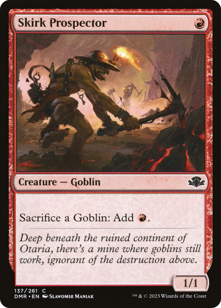 Image of Skirk Prospector [Dominaria Remastered]