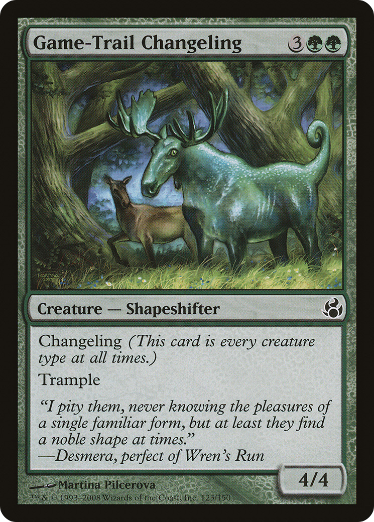 Image of Game-Trail Changeling [Morningtide]