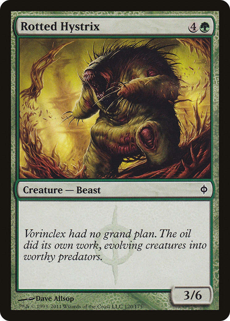 Image of Rotted Hystrix [New Phyrexia]