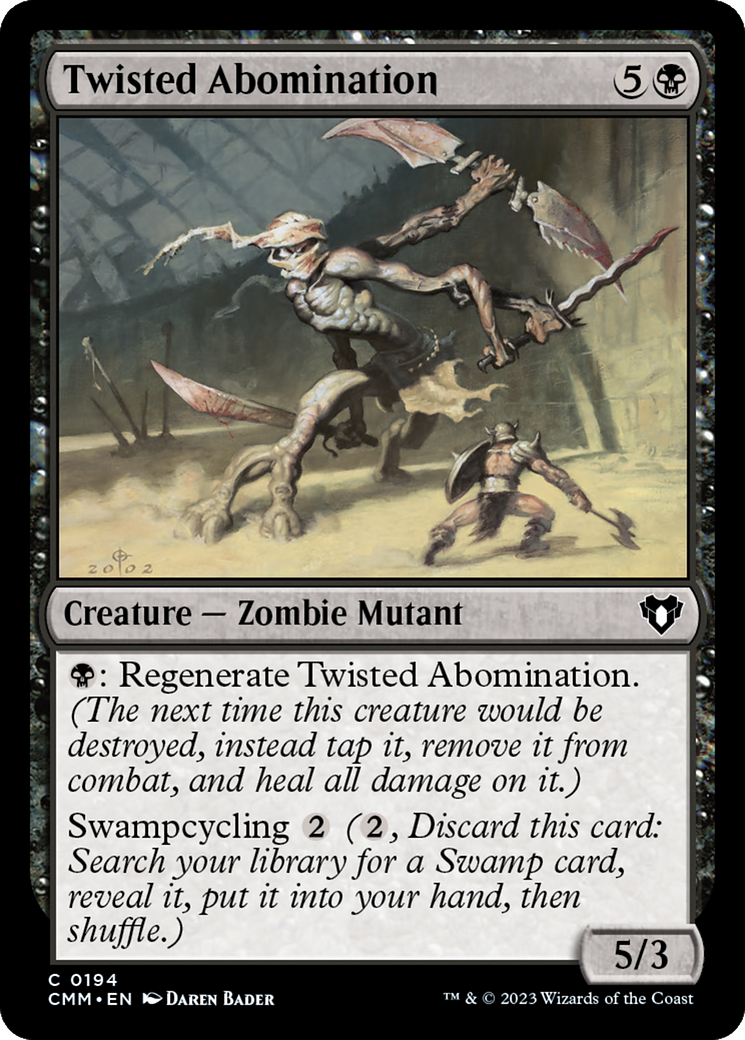 Image of Twisted Abomination [Commander Masters]