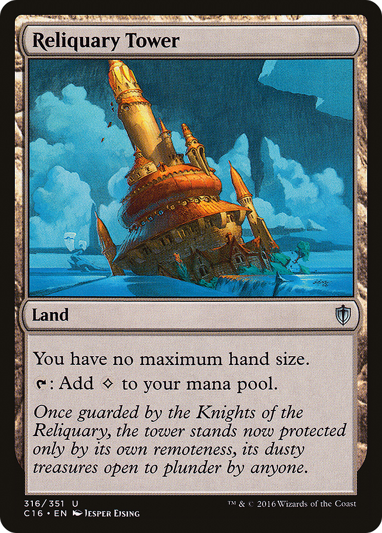 Image of Reliquary Tower [Commander 2016]