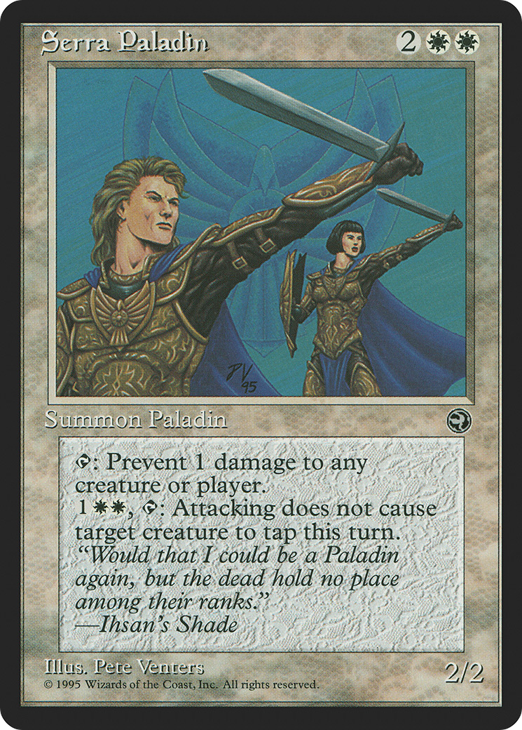 Image of Serra Paladin [Homelands]