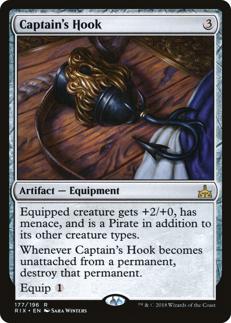 Image of Captain's Hook [Rivals of Ixalan]