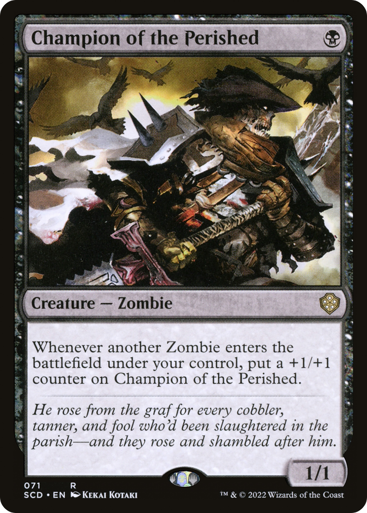Image of Champion of the Perished [Starter Commander Decks]