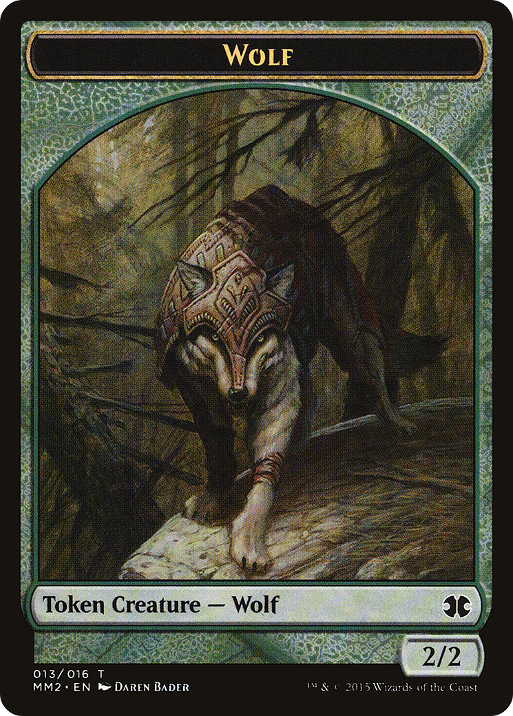Image of Wolf Token [Modern Masters 2015 Tokens]
