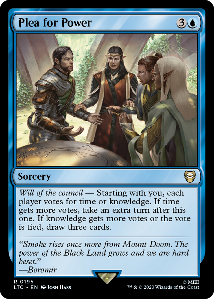 Image of Plea for Power [The Lord of the Rings: Tales of Middle-Earth Commander]
