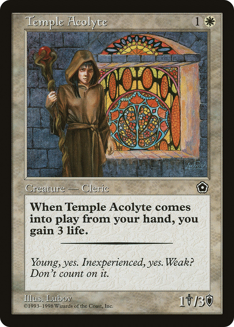 Image of Temple Acolyte [Portal Second Age]