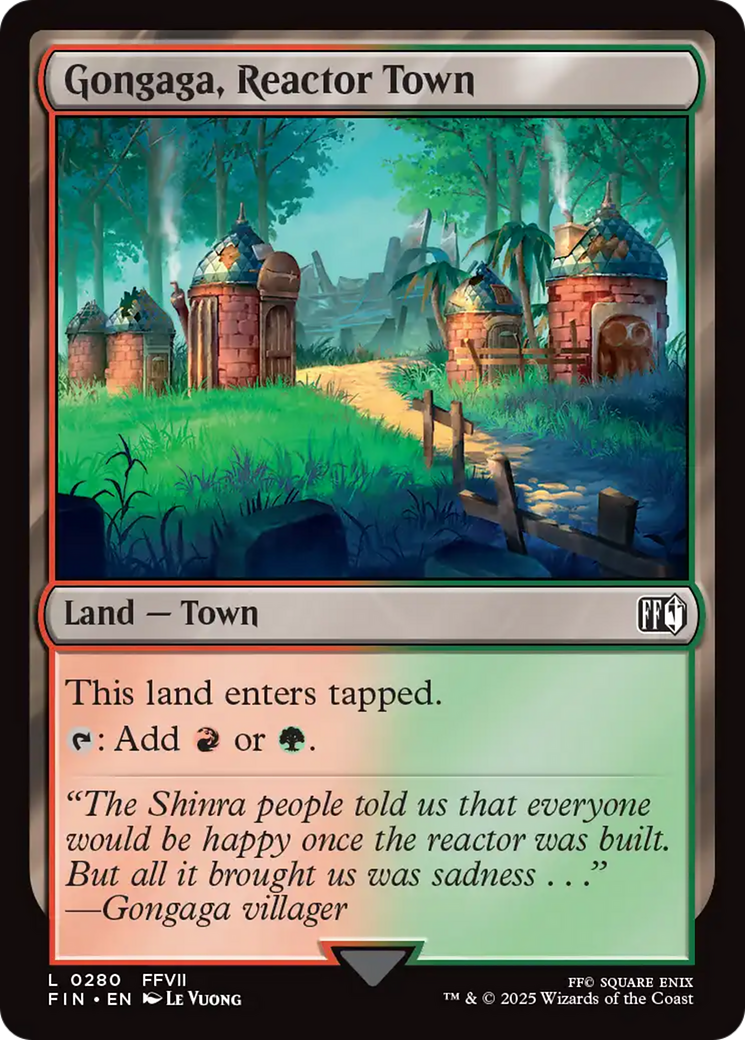 Image of Gongaga, Reactor Town [FINAL FANTASY]