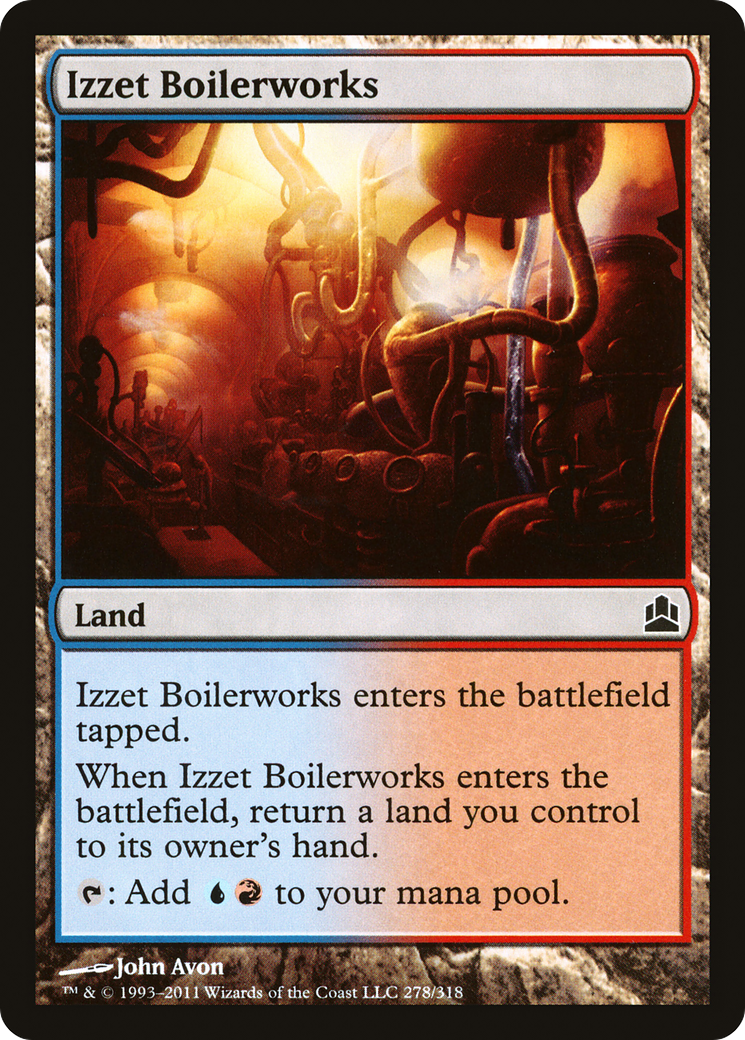 Image of Izzet Boilerworks [Commander 2011]