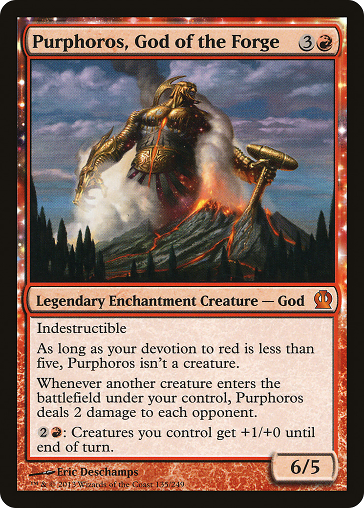 Image of Purphoros, God of the Forge [Theros]