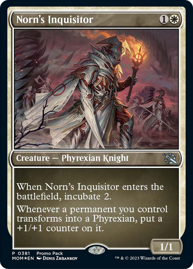 Image of Norn's Inquisitor (Promo Pack) [March of the Machine Promos]