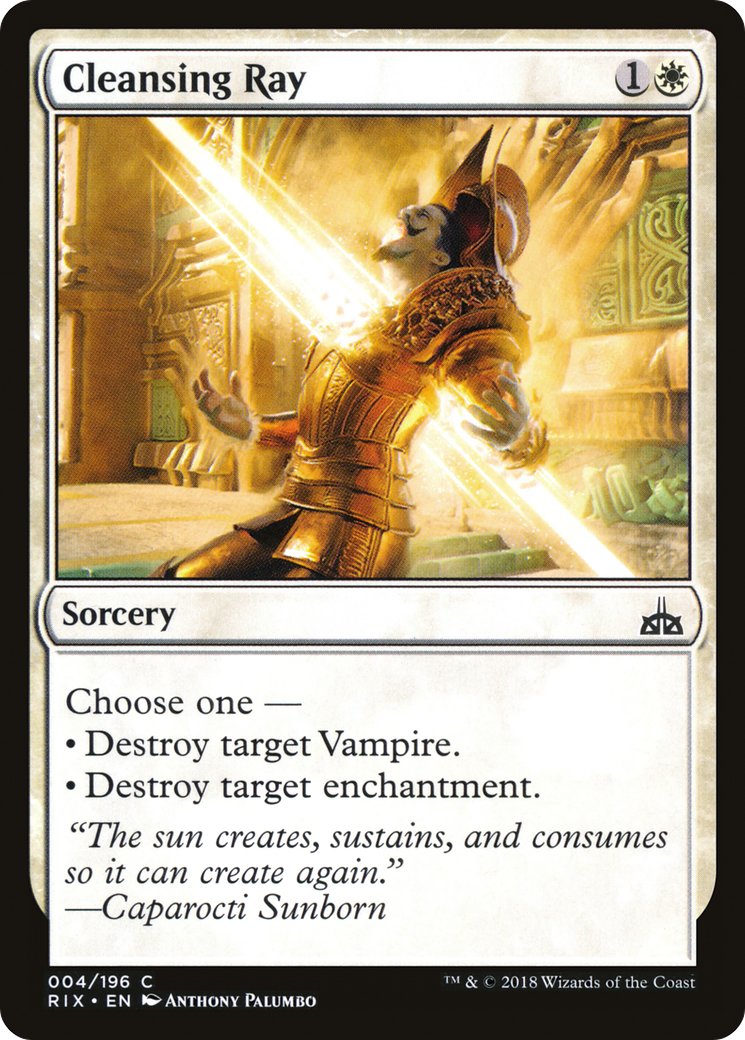 Image of Cleansing Ray [Rivals of Ixalan]