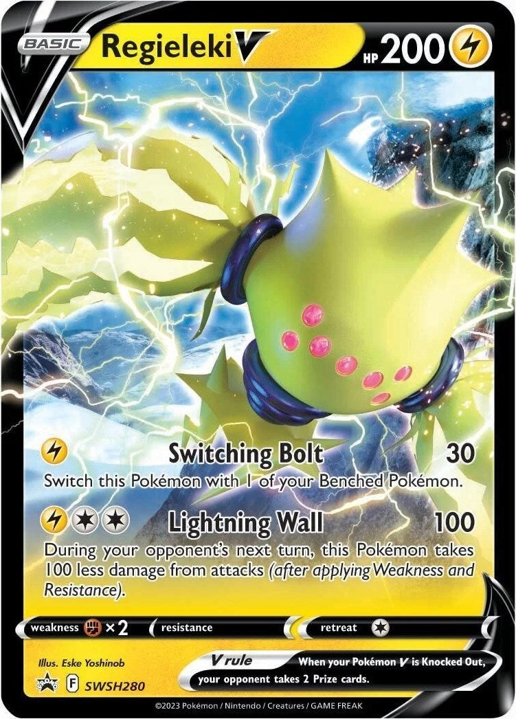 Image of Regieleki V (SWSH280) [Sword & Shield: Black Star Promos]