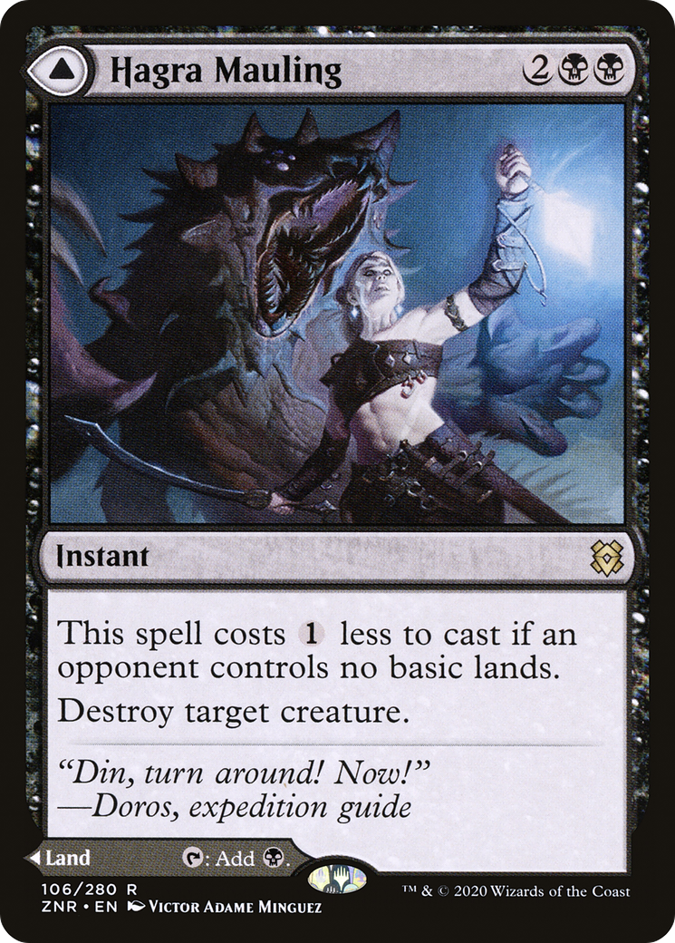 Image of Hagra Mauling // Hagra Broodpit [Zendikar Rising]