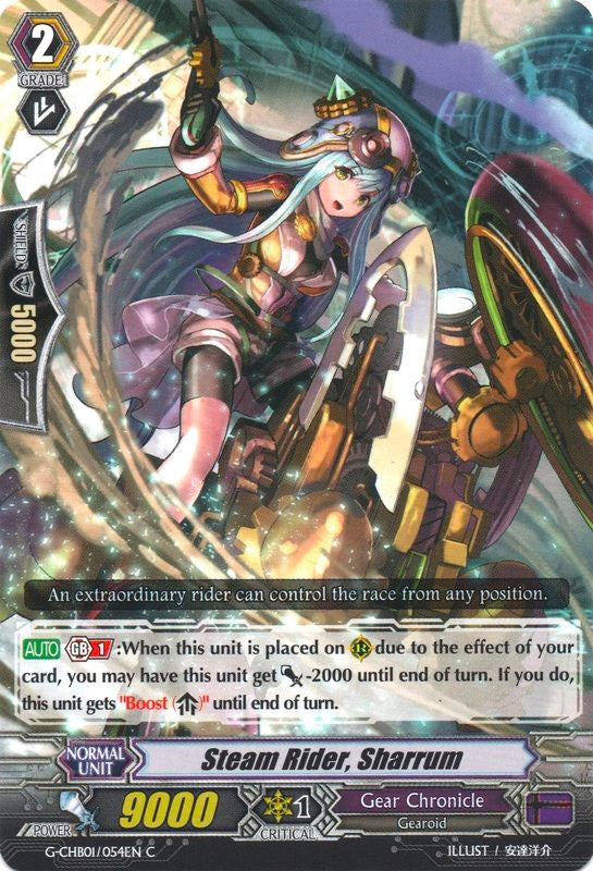Image of Steam Rider, Sharrum (G-CHB01/054EN) [TRY3 NEXT]