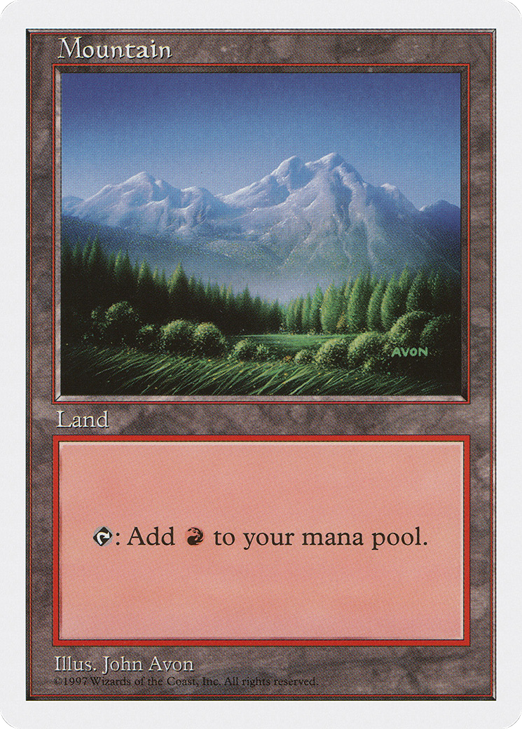 Image of Mountain (443) [Fifth Edition]
