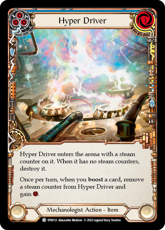 Image of Hyper Driver (Blue) [DYN112] (Dynasty)