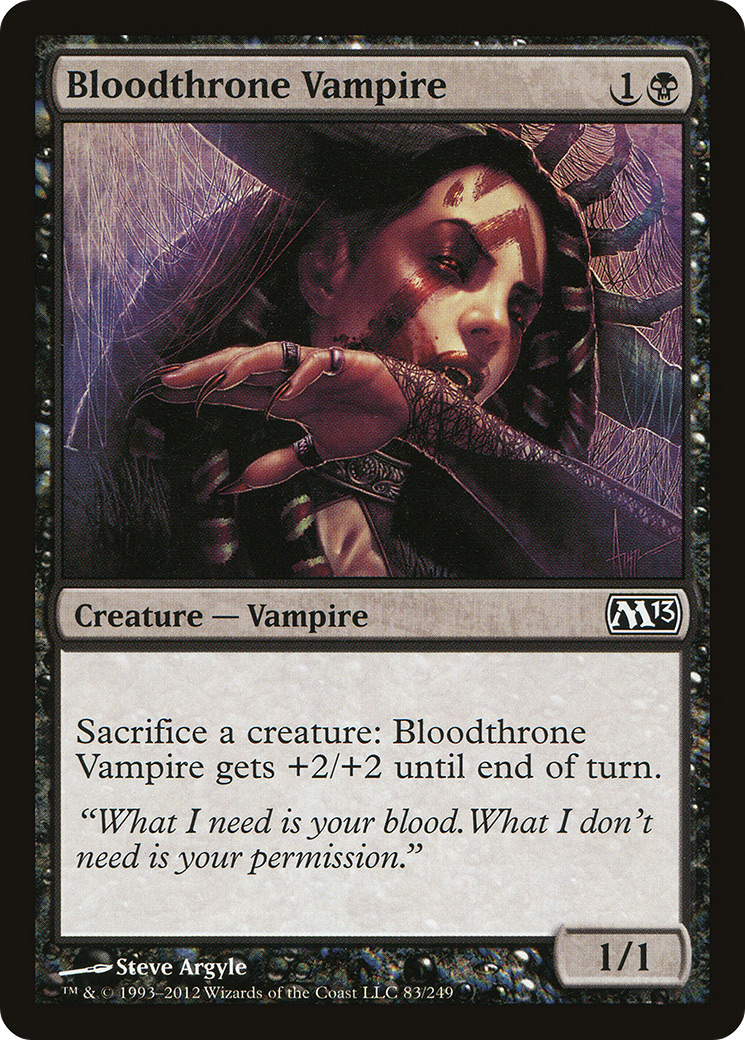 Image of Bloodthrone Vampire [Magic 2013]