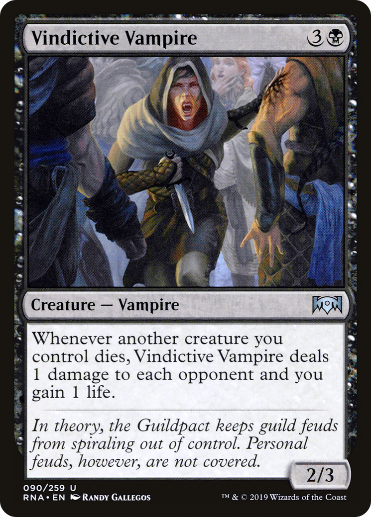 Image of Vindictive Vampire [Ravnica Allegiance]