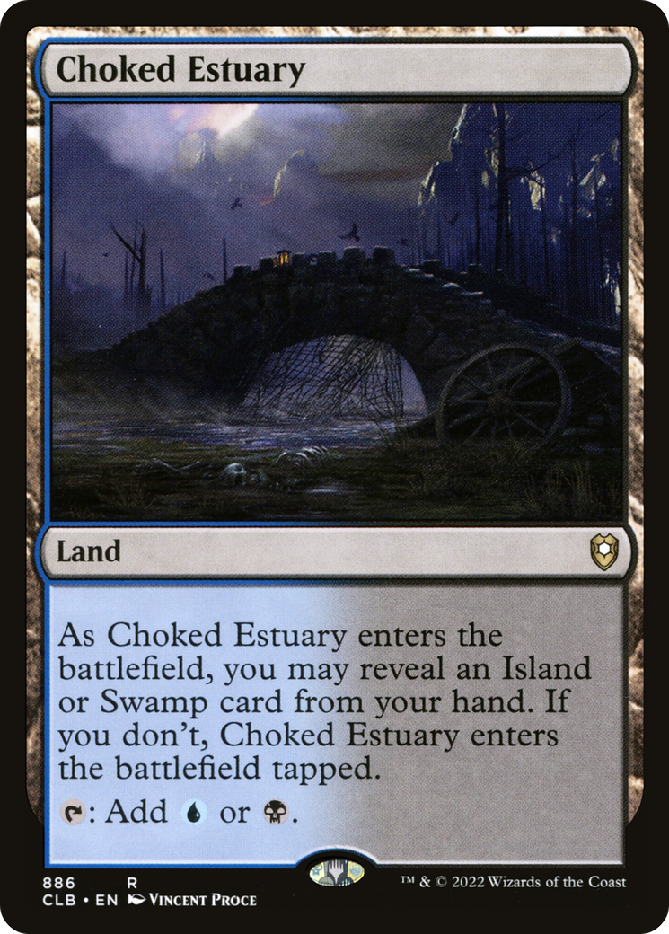 Image of Choked Estuary [Commander Legends: Battle for Baldur's Gate]