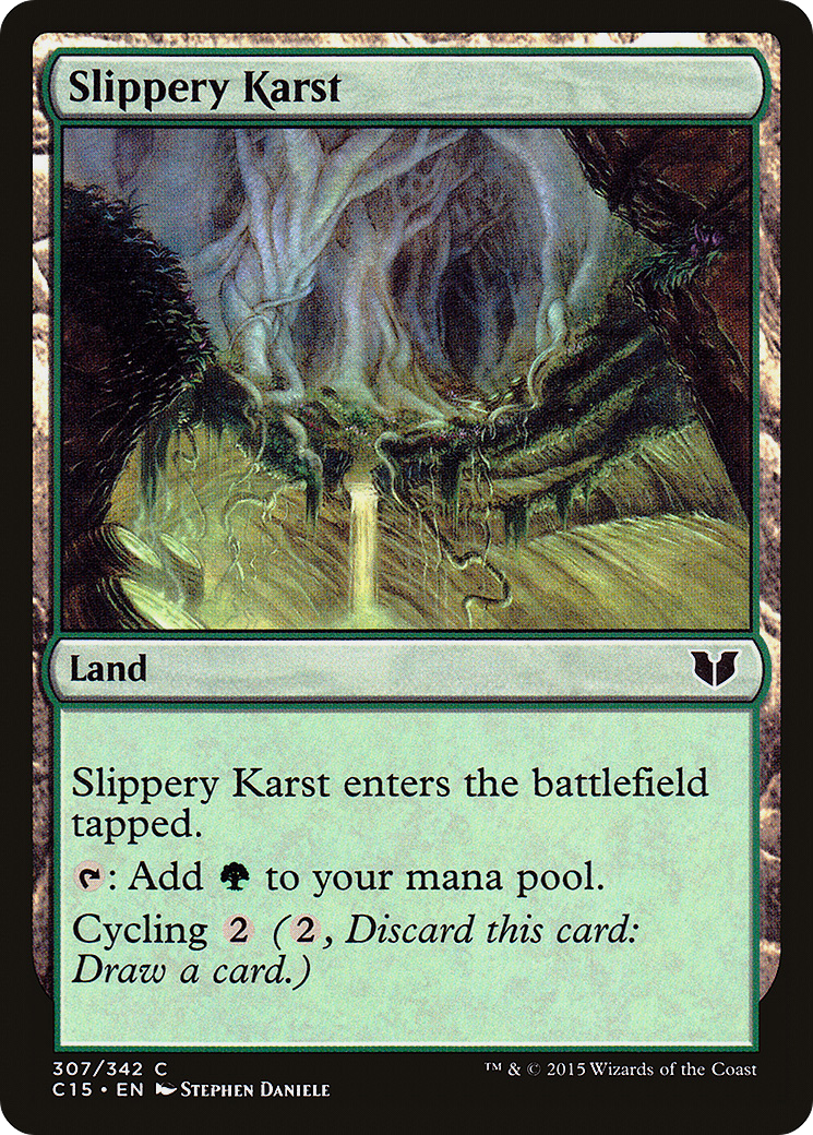 Image of Slippery Karst [Commander 2015]