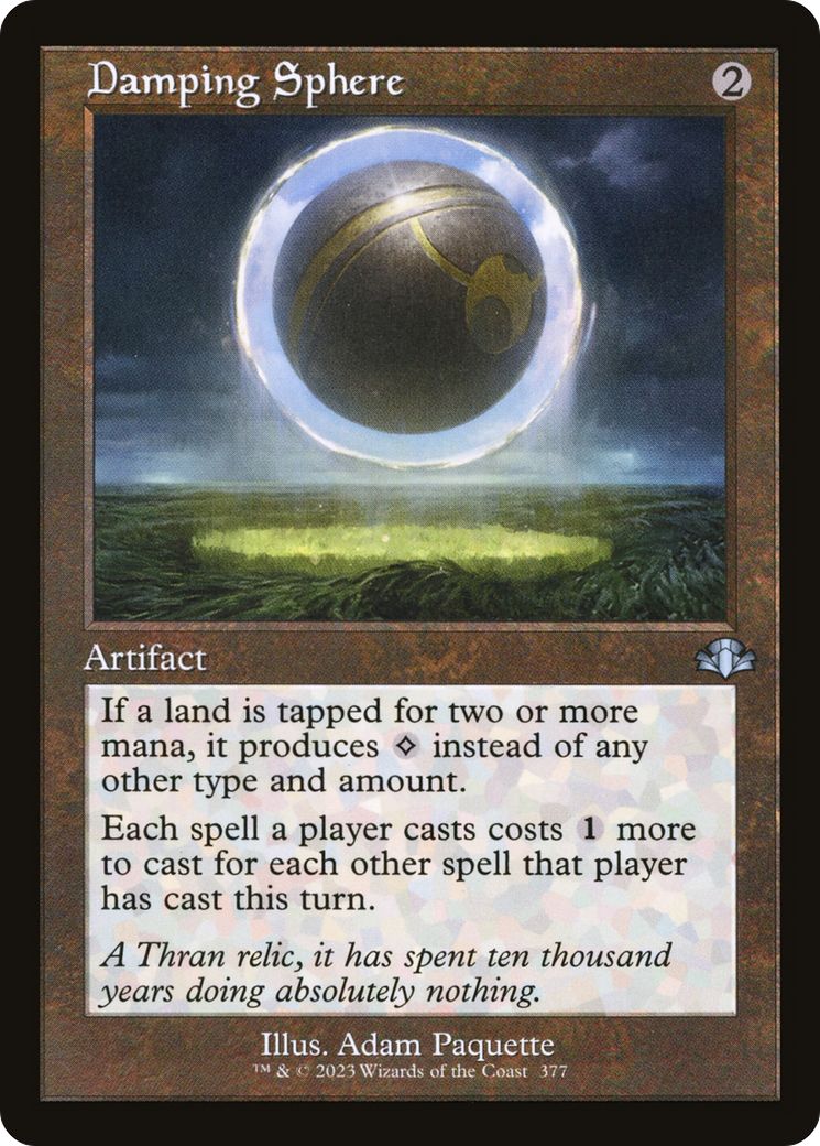 Image of Damping Sphere (Retro) [Dominaria Remastered]