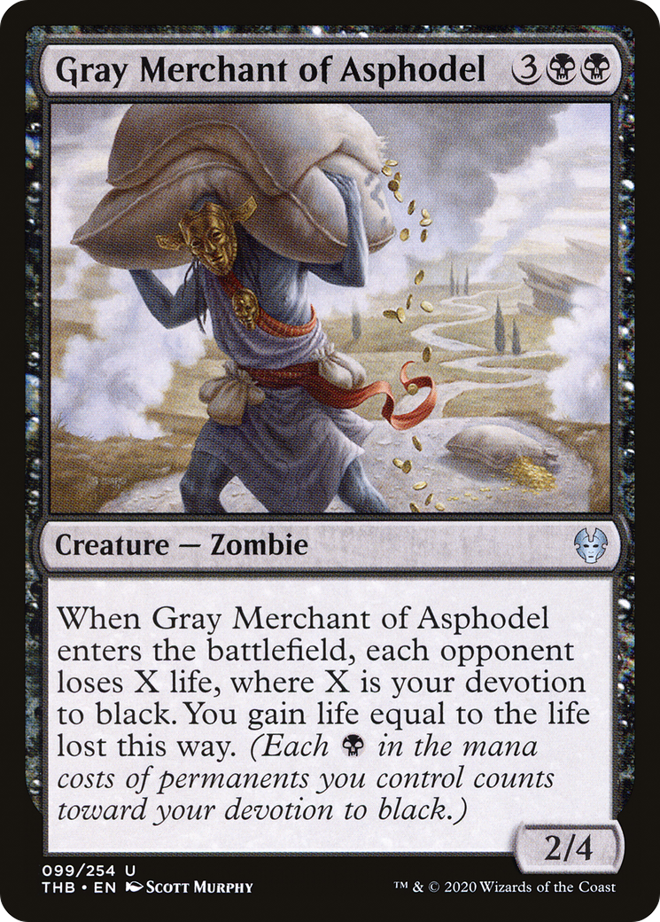 Image of Gray Merchant of Asphodel [Theros Beyond Death]