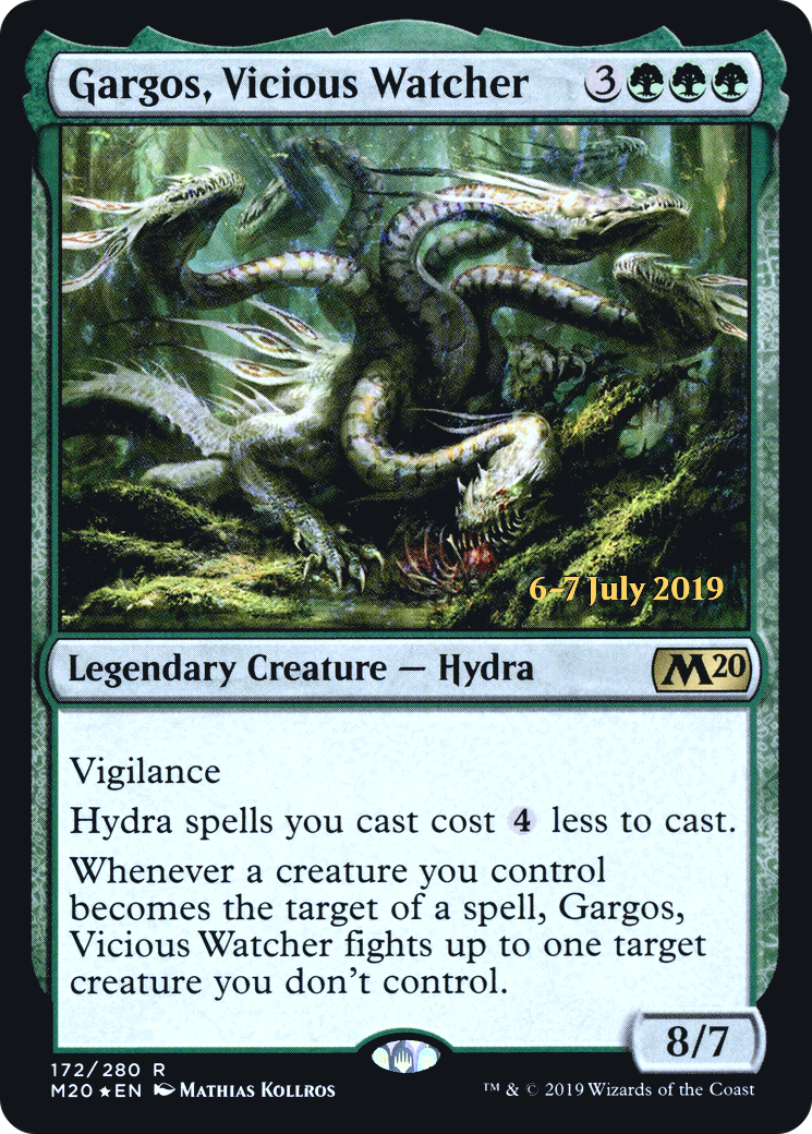 Image of Gargos, Vicious Watcher [Core Set 2020 Prerelease Promos]