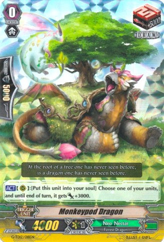 Image of Monkeypod Dragon (RRR) (G-TD12/018EN) [Flower Princess of Abundant Blooming]