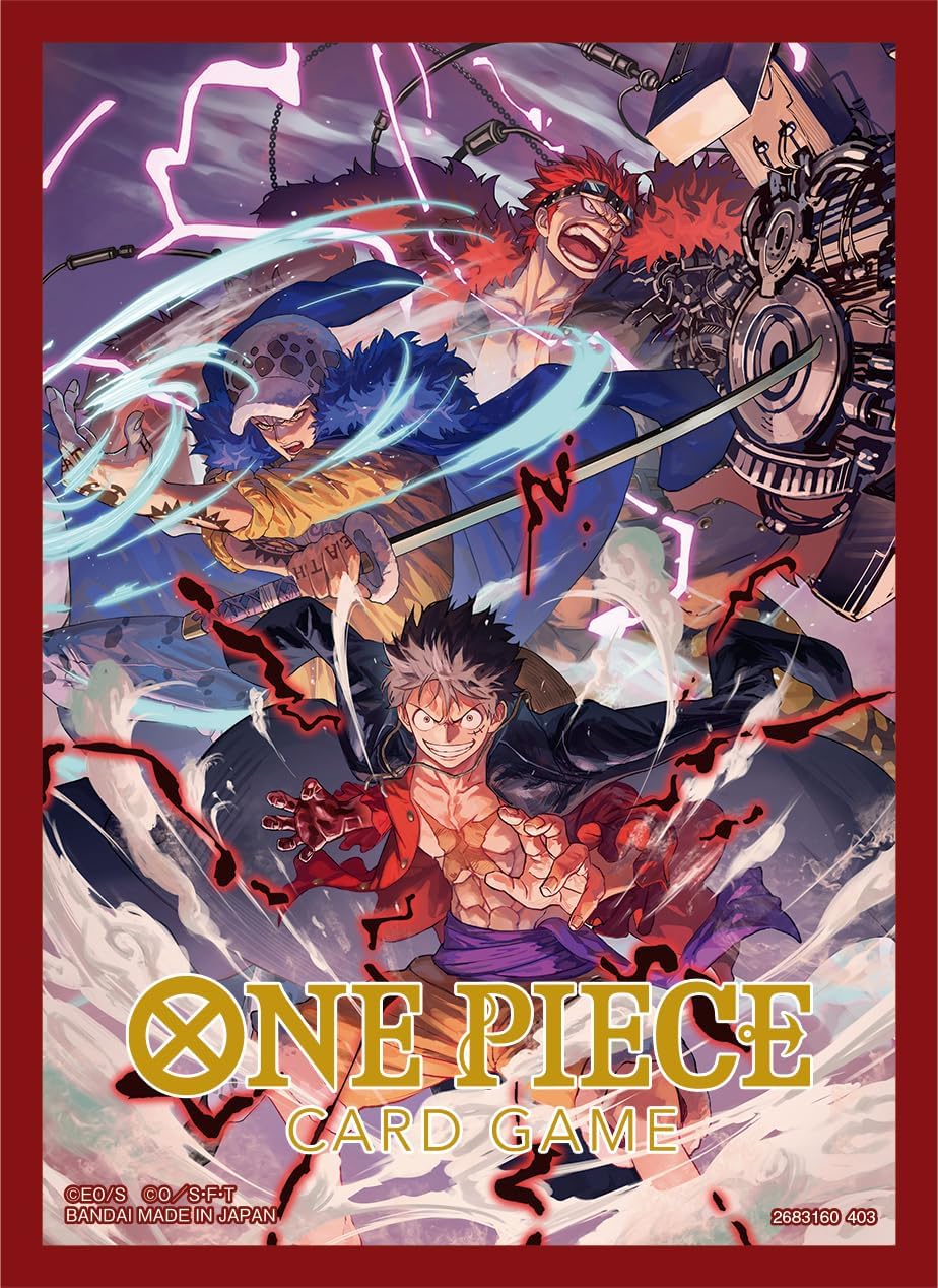 Image of Bandai: 70ct Card Sleeves - Three Captains (Assortment 4)