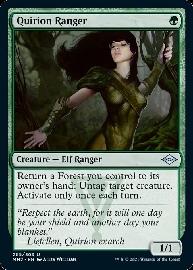 Image of Quirion Ranger (Foil Etched) [Modern Horizons 2]