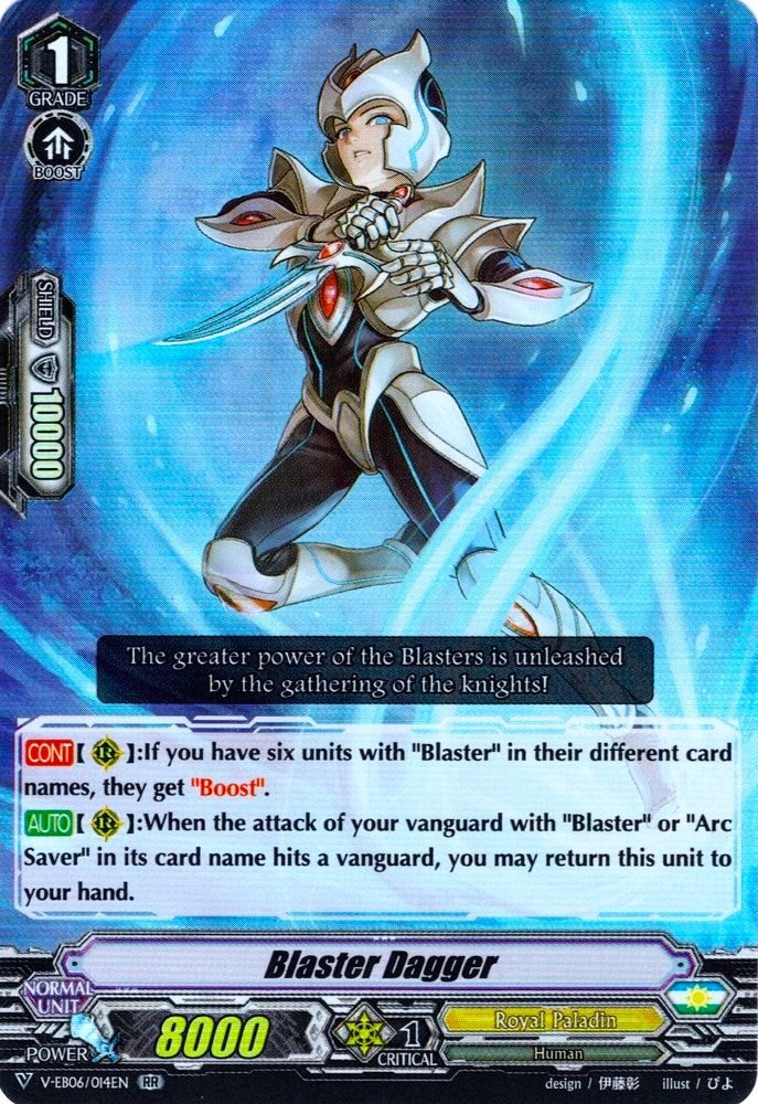 Image of Blaster Dagger (V-EB06/014EN) [Light of Salvation, Logic of Destruction]