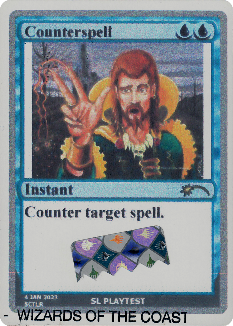 Image of Counterspell (SL PLAYTEST) [Secret Lair Drop Series]