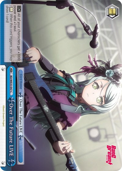 Image of Over The Future LIVE (BD/WE35-E47 C) (Parallel Foil) [Poppin'Party x Roselia]