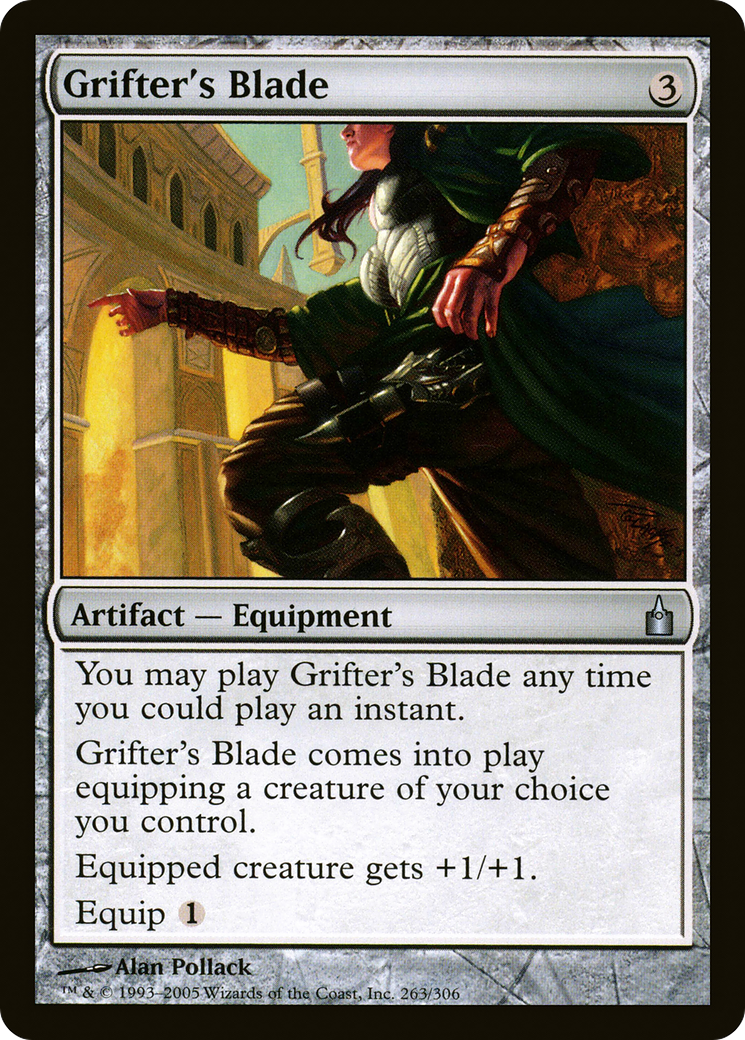 Image of Grifter's Blade [Ravnica: City of Guilds]