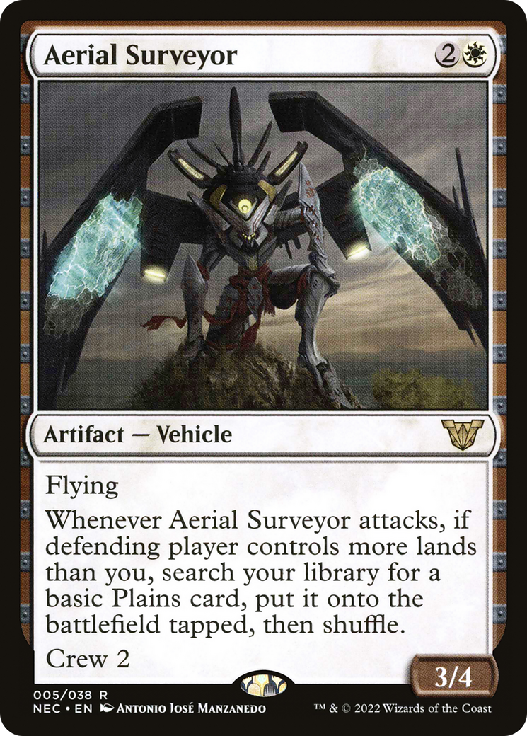 Image of Aerial Surveyor [Kamigawa: Neon Dynasty Commander]