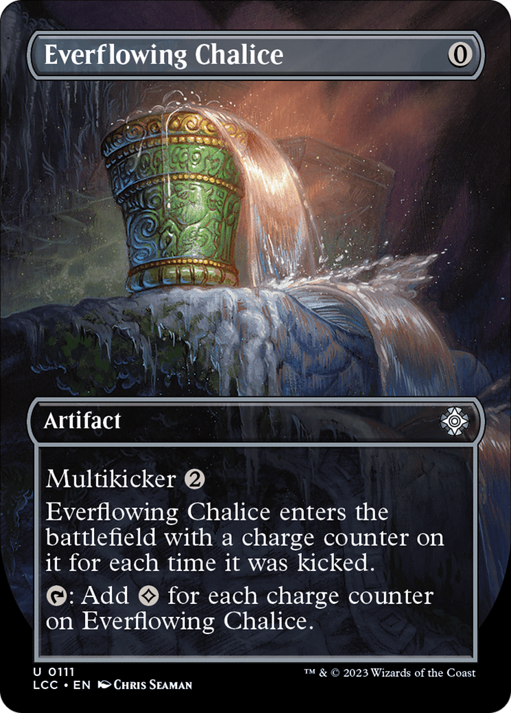 Image of Everflowing Chalice (Borderless) [The Lost Caverns of Ixalan Commander]
