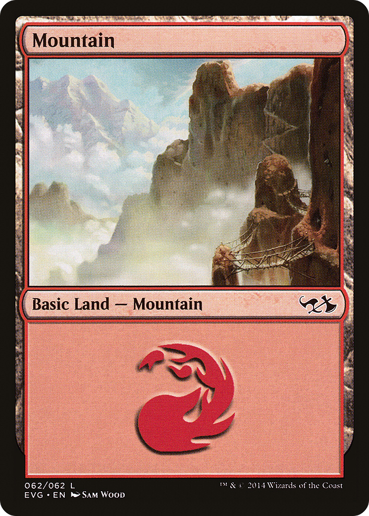 Image of Mountain (62) (Elves vs. Goblins) [Duel Decks Anthology]