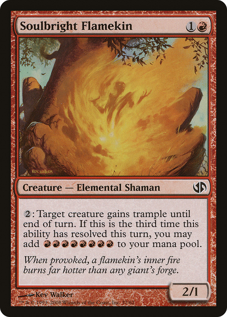 Image of Soulbright Flamekin [Duel Decks: Jace vs. Chandra]
