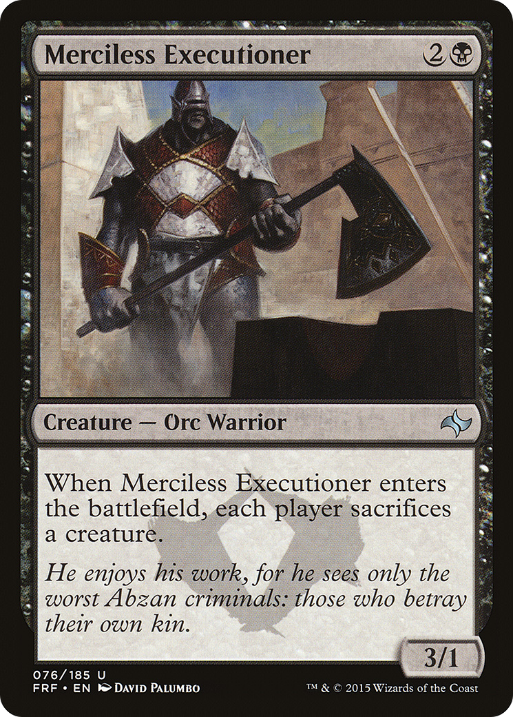 Image of Merciless Executioner [Fate Reforged]