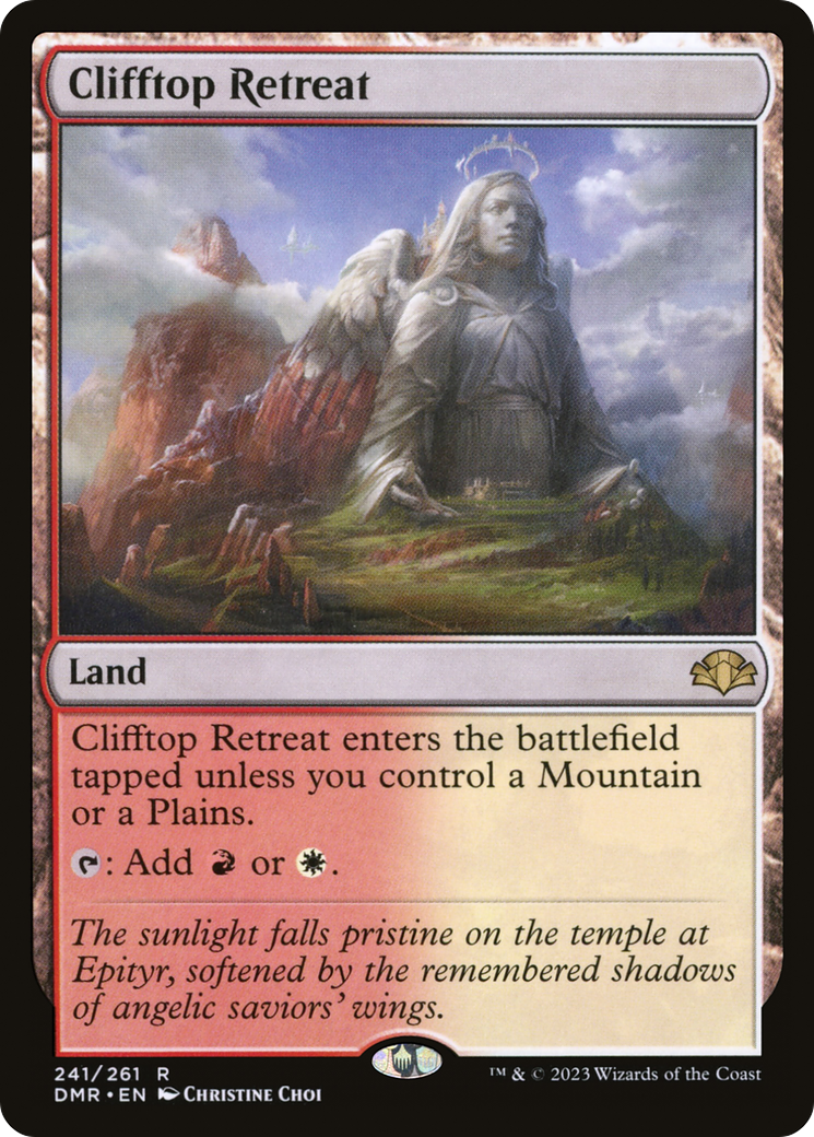 Image of Clifftop Retreat [Dominaria Remastered]