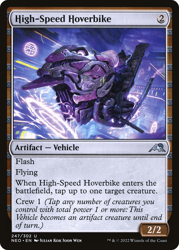 Image of High-Speed Hoverbike [Kamigawa: Neon Dynasty]