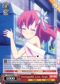 Image of Unstoppable Love, Steph (NGL/S58-E066 C) [No Game No Life]