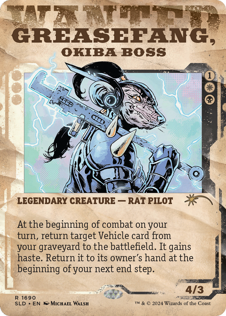 Image of Greasefang, Okiba Boss [Secret Lair Drop Series]