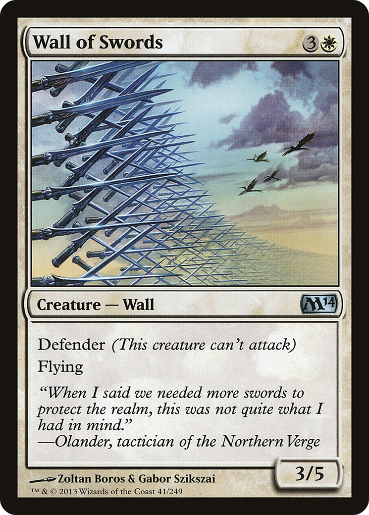 Image of Wall of Swords [Magic 2014]