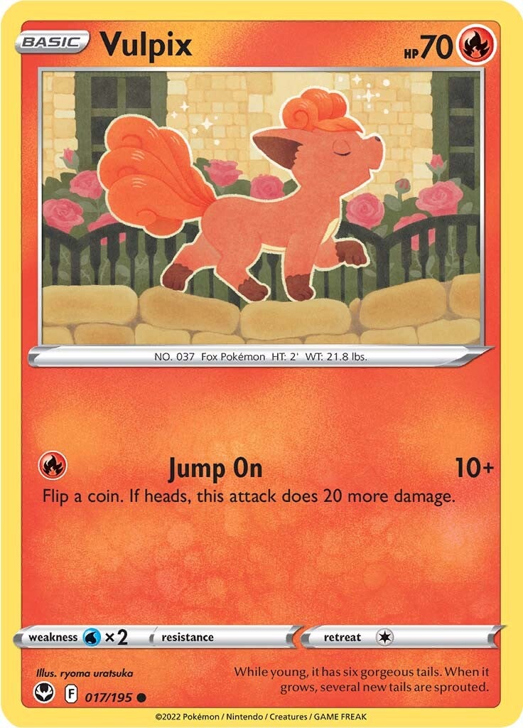 Image of Vulpix (017/195) [Sword & Shield: Silver Tempest]