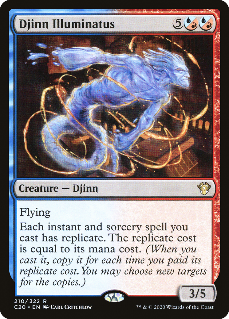 Image of Djinn Illuminatus [Commander 2020]